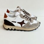 Ama Brand Superun Sneakers Uomo Bianca E Tortora