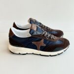 Ama Brand Urban Sneakers Uomo Blu E Marrone