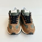 Ama Brand Urban Sneakers Uomo Verde e Tabacco
