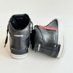 Crime London Deluxe Mid Sneakers Uomo Nera
