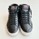 Crime London Deluxe Mid Sneakers Uomo Nera