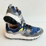 Flower Mountain Yamano Sneakers Uomo Blu E Grigio