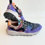 Flower Mountain Yamano Sneakers Uomo Nera E Viola