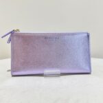 My Best Bag Portafogli Donna Lilla Con Doppia Zip E Bottone
