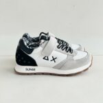 Sun 68 Sneakers Bambina Bianca E Nera