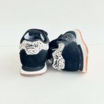 Sun 68 Sneakers Bambina Nera Glitter Con Velcro
