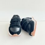 Sun 68 Sneakers Bambina Nera Glitter Con Velcro