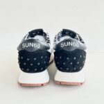 Sun 68 Sneakers Donna Bianca Con Borchie