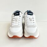 Sun 68 Sneakers Donna Bianca Con Borchie