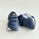 Sun 68 Sneakers Bambino Blu Con Velcro