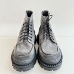 Lord Douglas Polacco Uomo In Camoscio Grigio