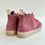 Panchic Polacco Uomo Bordeaux Con Lacci Rossi