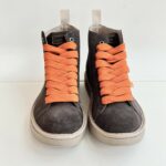 Panchic Polacco Uomo Marrone Con Lacci Arancio