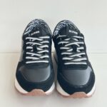 Sun 68 Sneakers Donna Nera Con Borchie
