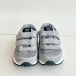 Sun 68 Sneakers Bambina Glitter Argento Con Velcro