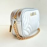 Gaelle Mini Camera Bag Con Imputure Argento