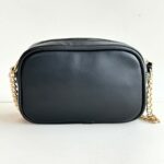 Gaelle Mini Camera Bag Con Impunture Nera