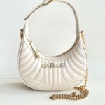 Gaelle Mini Borsa Hobo Avorio