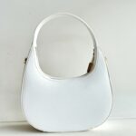 Gaelle Borsa Hobo In Saffiano Bianco