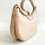 Lancaster Borsa Donna A Spalla In Pelle Beige