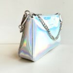 Lancaster Mini Borsa Donna Specchiato Argento