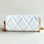 Marc Ellis Micro Borsa A Mano Donna Bianca E Oro