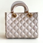 Marc Ellis Missy Borsa In Gomma Champagne