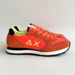 Sun 68 Sneakers Ragazzo Arancio Fluo Con Lacci