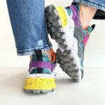 Flower Mountain Kotetsu Sneakers Donna Animalier Verde