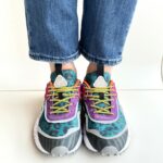 Flower Mountain Kotetsu Sneakers Donna Animalier Verde