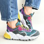 Flower Mountain Kotetsu Sneakers Donna Animalier Verde