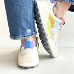 Flower Mountain Washi Sneakers Donna Bianco Multi