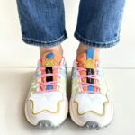 Flower Mountain Washi Sneakers Donna Bianco Multi