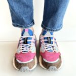 Flower Mountain Yamano Sneakers Donna Rosa Multicolore