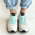 sun 68 Sneakers Donna Bianco Multi