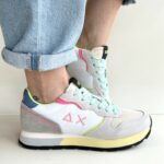 sun 68 Sneakers Donna Bianco Multi