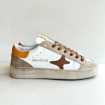 Ama Brand Slam Sneakers Uomo Bianco E Beige