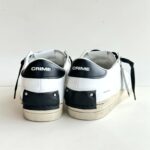Crime London Deluxe Sneakers Uomo Bianca E Nero