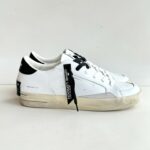 Crime London Deluxe Sneakers Uomo Bianca E Nero