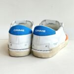 Crime London Distressed Sneakers Uomo Bianca