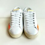 Crime London Distressed Sneakers Uomo Bianca