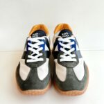Keh Noo Sneakers Uomo Beige Verde E Nero