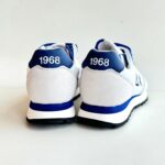 Sun 68 Sneakers Uomo Bianca E Blu