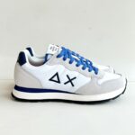 Sun 68 Sneakers Uomo Bianca E Blu