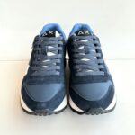 Sun 68 Sneakers Uomo Blu Con Maxi Logo
