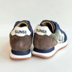 Sun 68 Sneakers Uomo Blu Verde E Marrone