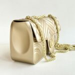 Marc Ellis Soho Borsa In Gomma Oro