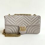 Marc Ellis Soho Borsa In Gomma Tortora
