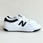 New Balance 480 Sneakers Unisex Bianca Con Dettagli Neri