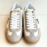 Ama Brand Blade Sneakers Uomo In Pelle Bianca